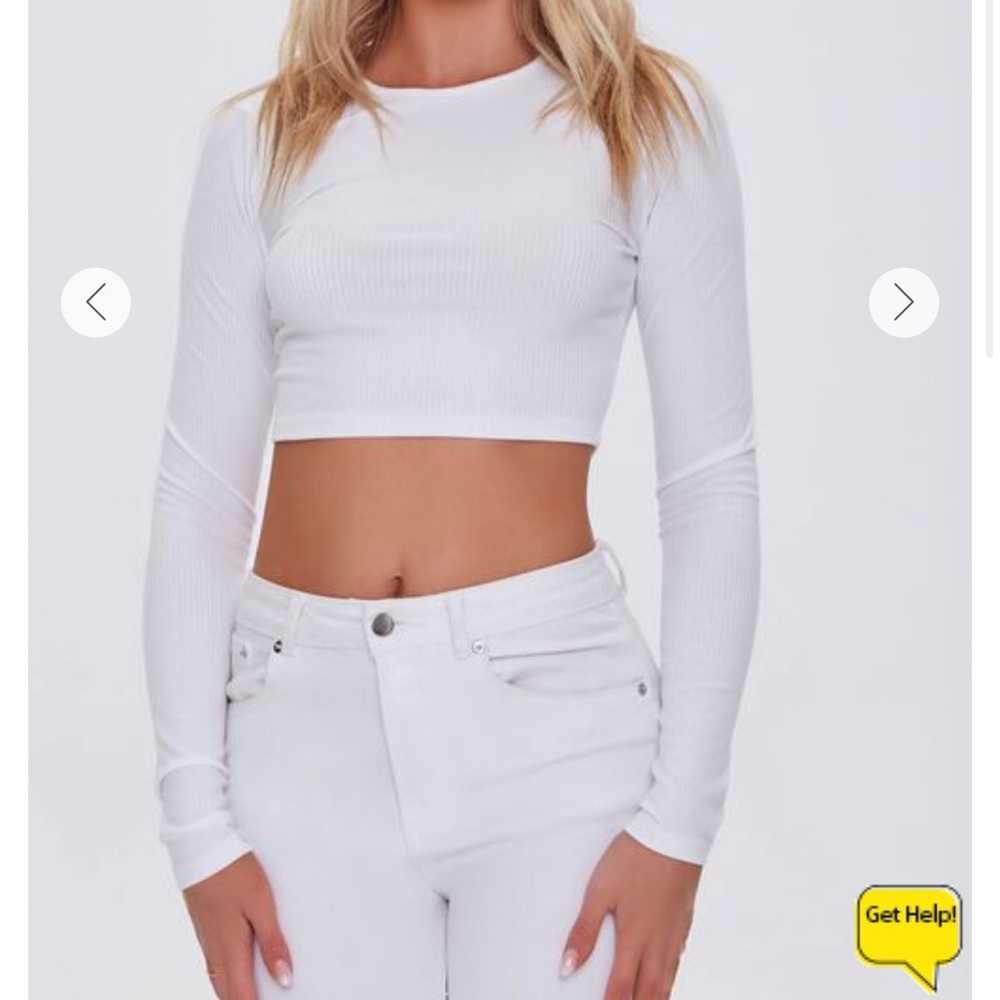 Forever 21 crop top XS. ANY 2 $17